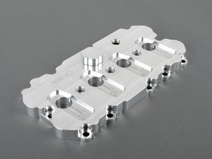 ES#2873049 - IEBAVC5-RW - Billet Valve Cover - Raw - Update the look of your ugly stock plastic valve cover to a show-ready billet IE cover - Integrated Engineering - Audi Volkswagen
