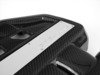 ES#4620035 - 005243ECS01AKT2 - Carbon Fiber Engine Cover Kit  - Includes ECS Carbon Fiber Engine Cover and Red ECS Performance Ignition Coils for enhanced underhood styling! - ECS - Volkswagen