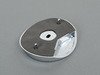 ES#79420 - 51148250028 - E53 X5 Hatch Roundel Base - chrome - Mounts the Roundel to the rear hatch - Genuine BMW - BMW