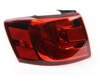 ES#2205157 - 5C6945095B - Outer GLI Tail Light Assembly - Left - GLI tinted red tail light - Genuine Volkswagen Audi - Volkswagen