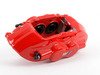 ES#3184053 - 009607ECS01AKT2 - ECS F30 M Performance Front Big Brake Kit - Red  - Upgrade to M Performance calipers and 370x30mm 2-piece front rotors with ECS DD23 Daily Driver brake pads - ECS - 