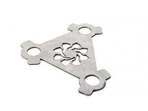 ES#2794146 - IEDIYVA3 - K03/K04 Bolt Locking Plate - (NO LONGER AVAILABLE) - Locks the three turbo mounting bolts in place so they don't back out causing the gasket to fail. - Integrated Engineering - 