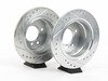 ES#2864060 - HK4742.227Z - Rear Sector 27 Performance Rotor & Pad Kit - Featuring Hawk Sector 27 cross drilled and slotted rotors with Performance Ceramic brake pads - Hawk - 