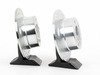 ES#2864060 - HK4742.227Z - Rear Sector 27 Performance Rotor & Pad Kit - Featuring Hawk Sector 27 cross drilled and slotted rotors with Performance Ceramic brake pads - Hawk - 