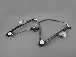 ES#2793833 - 99654207504 - Power Window Regulator - Left Side - Electric window regulator without motor - Hamburg Tech - Porsche