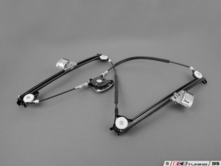 ES#2793833 - 99654207504 - Power Window Regulator - Left Side - Electric window regulator without motor - Hamburg Tech - Porsche