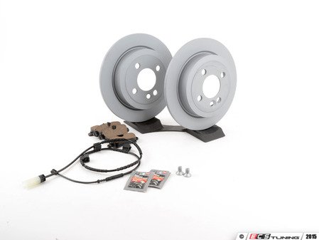 ES#2598710 - 34216774987KT18 - Rear Brake Service Kit - Featuring ECS V5 rotors and ECS DD23 ceramic pads. - Assembled By ECS - MINI