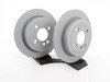 ES#2598710 - 34216774987KT18 - Rear Brake Service Kit - Featuring ECS V5 rotors and ECS DD23 ceramic pads. - Assembled By ECS - MINI