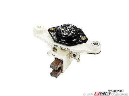 ES#2480 - 30097 - OE Voltage Regulator - Brush set that screws in the back of the alternator - Bosch - Audi