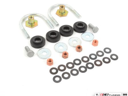 ES#4709476 - 1264900437 - Exhaust Mount Kit - Featuring Hamburg Technic Mercedes-Benz Exhaust Mounting Hardware Kit - Hamburg Tech - Mercedes Benz