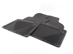 ES#2876999 - w53w20KT -  All-Weather Floor Mats - Set Of Four - All-weather protection to endure the harshest conditions. Set of Front and Rear mats in Black. - WeatherTech - Volkswagen
