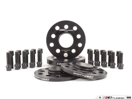 ES#2863543 - 012900ECS01Akt -  Golf R Flush Kit (19" Wheels) - Black Bolts - Bring your stock wheels to the "flush" position - ECS - Volkswagen