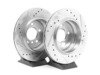 ES#2864123 - HK4814.518Z - Rear Sector 27 Performance Rotor & Pad Kit - Featuring Hawk Sector 27 cross drilled and slotted rotors with Performance Ceramic brake pads - Hawk - 