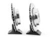 ES#2864123 - HK4814.518Z - Rear Sector 27 Performance Rotor & Pad Kit - Featuring Hawk Sector 27 cross drilled and slotted rotors with Performance Ceramic brake pads - Hawk - 