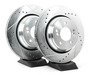ES#2864105 - HK4793.518Z - Rear Sector 27 Performance Rotor & Pad Kit - Featuring Hawk Sector 27 cross drilled and slotted rotors with Performance Ceramic brake pads - Hawk - 