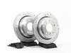 ES#2864128 - HK4842.227Z - Rear Sector 27 Performance Rotor & Pad Kit - (NO LONGER AVAILABLE) - Featuring Hawk Sector 27 cross drilled and slotted rotors with Performance Ceramic brake pads - Hawk - 