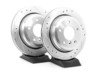 ES#2864128 - HK4842.227Z - Rear Sector 27 Performance Rotor & Pad Kit - (NO LONGER AVAILABLE) - Featuring Hawk Sector 27 cross drilled and slotted rotors with Performance Ceramic brake pads - Hawk - 