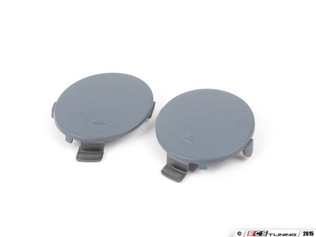 ES#1305169 - 51127206865 - Tow Hitch Cover - Set - Comes Primer Ready for Paint - Genuine BMW - BMW