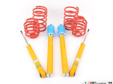 ES#2738353 - 34003350KT - Performance Suspension Cup Kit - Race - Popular setup featuring Bilstein B8 Sport dampers with H&R Race Springs - Assembled By ECS - BMW