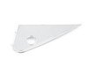 ES#1650873 - 1237250711 - PLATE,FRONT - Genuine Mercedes Benz - Mercedes Benz
