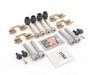 ES#2772155 - 1K0698451LKT1 -  Rear Pad and Rotor installation kit - With Guide Pins - Everything you need for a rear pad and rotor service - Assembled By ECS - Audi Volkswagen