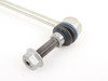 ES#2598830 - 1643202132 - Front Sway Bar End Link - Priced Each - Fits left or right side, includes hardware - Meyle - Mercedes Benz