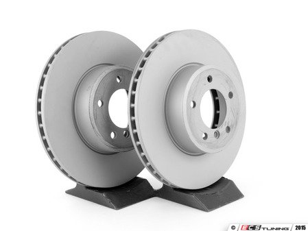 ES#2807110 - 34116753221SDKT - Front Brake Rotors - Pair (324x30) - Pair OE replacement rotors - Zimmermann - BMW