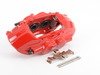 ES#3184053 - 009607ECS01AKT2 - ECS F30 M Performance Front Big Brake Kit - Red  - Upgrade to M Performance calipers and 370x30mm 2-piece front rotors with ECS DD23 Daily Driver brake pads - ECS - 