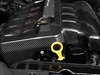 ES#2919346 - 005243ECS04KT - Carbon Fiber Engine Cover Kit - Audi B8 A4/A5/Q5 2.0T - Includes ECS Carbon Fiber Engine Cover, Red Coil Packs and an R8 Oil Cap for enhanced underhood styling! - Assembled By ECS - Audi