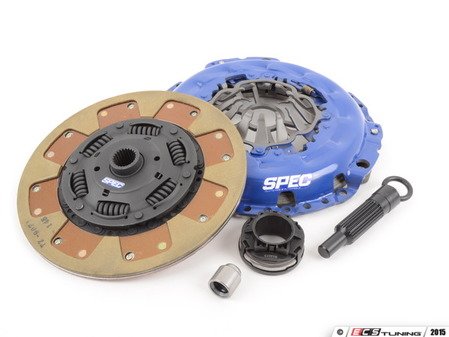 ES#2586456 - SA443H - Clutch Kit - Stage 2+ - Features a full faced, multi-friction disc with a torque rating of 540 ft/lbs - Spec Clutches - Audi
