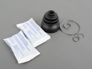 ES#2803309 - 31607518258 - Interior CV Boot Repair Kit - Includes boot, grease, and clamps needed for installation - Rein - MINI