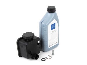 ES#2903351 - 0004661880KT -  Power Steering Reservoir Seal Kit - Level 3 - Includes Reservoir, Seal, Lock Clip, Fluid, And Hardware - Genuine Mercedes Benz - Mercedes Benz