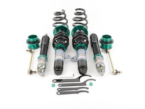 ES#2858315 - MRCDKE92M3 - Euro-Street Series Coilovers - Ride height adjustable coilover system with 32-way damping adjustments and aggressive spring rates for those of you looking to perform on and off the track without breaking the bank - Megan Racing - BMW