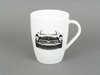 ES#2500908 - 80222219962 - Coffee Mug - BMW 507 - (NO LONGER AVAILABLE) - A white porcelain mug with an image of the classic BMW 507 - Genuine BMW - 