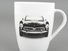 ES#2500908 - 80222219962 - Coffee Mug - BMW 507 - (NO LONGER AVAILABLE) - A white porcelain mug with an image of the classic BMW 507 - Genuine BMW - 
