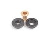 ES#2840872 - 003929ecs0204aKT -  Solid Shifter Cable Bushing Upgrade Kit - Round 10mm (F2B) - Round 8.0mm (S2S) - Tighten your shifter and stop missing shifts with ECS Billet and Bronze shifter bushings! - ECS - Audi Volkswagen