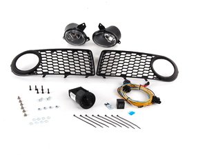 ES#1876418 - 1C0998001 - Fog Light Conversion Kit - Complete kit to install fog lights on your New Beetle - Assembled By ECS - Volkswagen