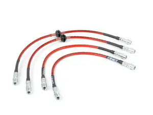 Exact-Fit Stainless Steel Brake Lines - Kit