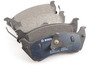 ES#2608744 - 1634200420 - Rear Brake Pad Set - Does not include brake pad wear sensors - Bosch - Mercedes Benz