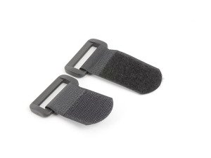 ES#2848952 - 51472756132 - Warning Triangle Holder - Set  - Mounts to the lower entrance trim - Genuine European Mini - MINI