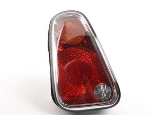 ES#2580815 - 63217166955 - Tail Light Euro - Driver (Left) - Replace a broken or faded tail light housing : Amber top turn - Genuine European Mini - MINI