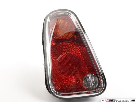 ES#2580815 - 63217166955 - Tail Light Euro - Driver (Left) - Replace a broken or faded tail light housing : Amber top turn - Genuine European Mini - MINI