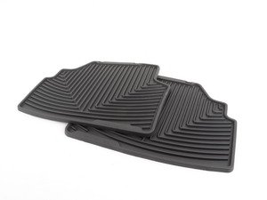 ES#2193859 - W142 - Rear All-Weather Floor Mats - black - All-weather protection to endure the harshest conditions - WeatherTech - BMW