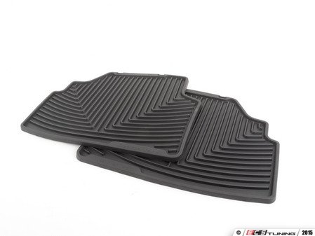 ES#2193859 - W142 - Rear All-Weather Floor Mats - black - All-weather protection to endure the harshest conditions - WeatherTech - BMW
