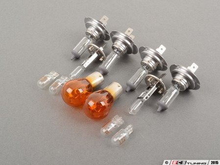 ES#2768090 - 400809000007KT11 - Front Bulb Refresh Kit - Replace all the bulbs in both headlights, fog lights, and side-markers - Assembled By ECS - Mercedes Benz