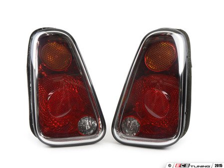 ES#2804277 - 63217166955KT - Tail Light Euro - Set - Replace a broken or faded tail light housing : Amber top turn 7/2004+ - Genuine European Mini - MINI