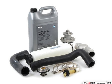 ES#2836994 - 17111737760kt2KT - Cooling System Refresh Kit - Level 1 - Stop your cooling problems before they start - featuring a GEBA water pump and an aluminum thermostat housing - Assembled By ECS - BMW