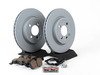 ES#2598231 - 34116774984KT13 - Front Brake Service Kit - Featuring Zimmerman rotors and ECS DD23 Daily Driver ceramic pads - Assembled By ECS - MINI