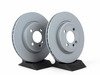 ES#2598231 - 34116774984KT13 - Front Brake Service Kit - Featuring Zimmerman rotors and ECS DD23 Daily Driver ceramic pads - Assembled By ECS - MINI