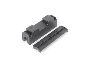 ES#2784325 - 5n0823411aKT - Hood Release Cable Bracket With Cover - Often broken during release cable removal - Genuine Volkswagen Audi - Volkswagen